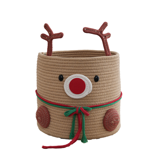 Cute Reindeer Basket